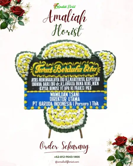 Papan Bunga Duka Sebatu